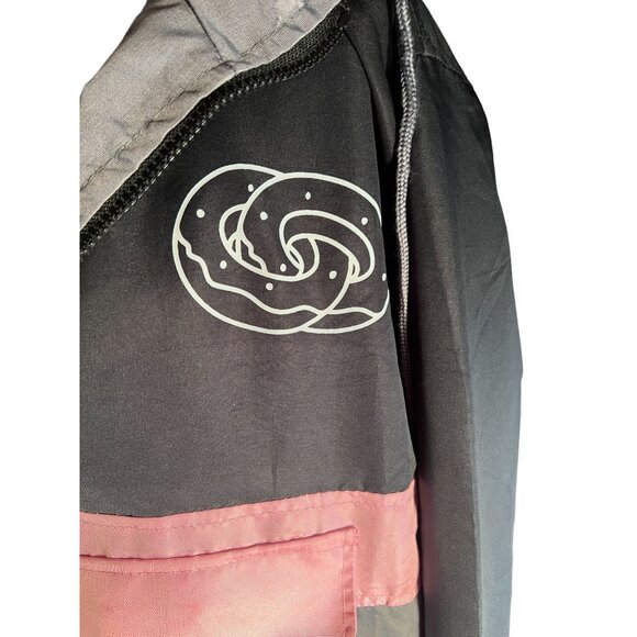 Odd Future Hooded Pullover Jacket W/ Front Pocket & Zipper Accents Size S - Picture 13 of 14